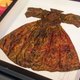 The dress on display at the Kaap Skil Museum in Holland. (Image: Kaap Skil Museum.)